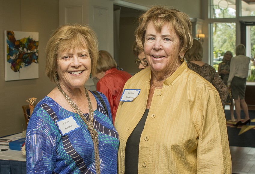 Kristine Bundrant and Barbara Blackburn