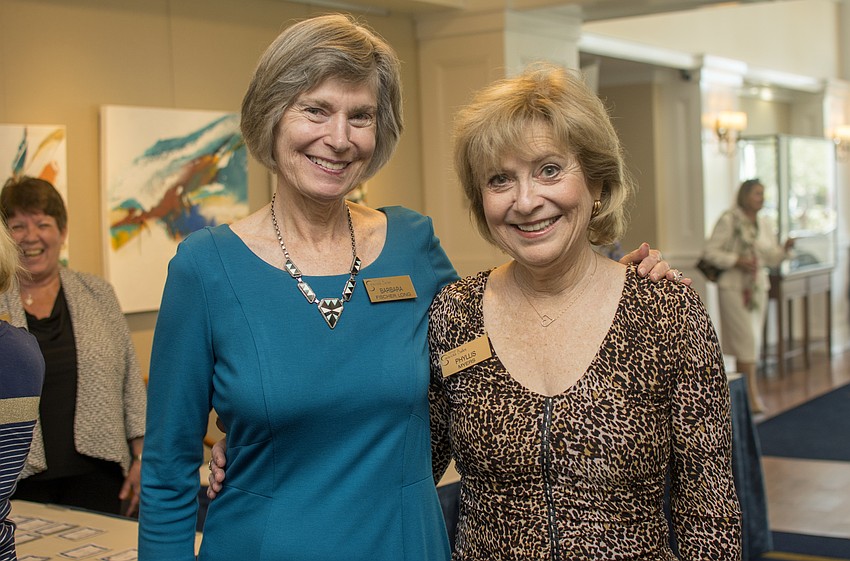 Barbara Fischer Long and Phyllis Myers