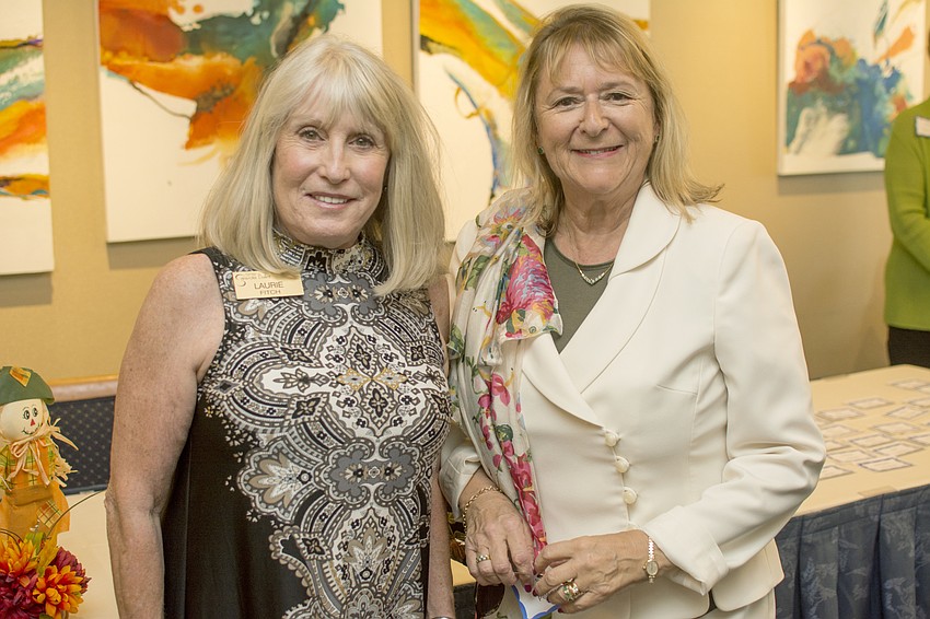 Co-President Laurie Fitch and Sue Peterson