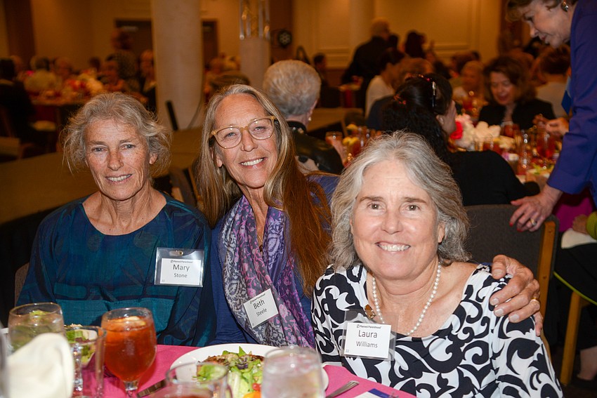 Mary Stone, Beth Steele and Laura Williams
