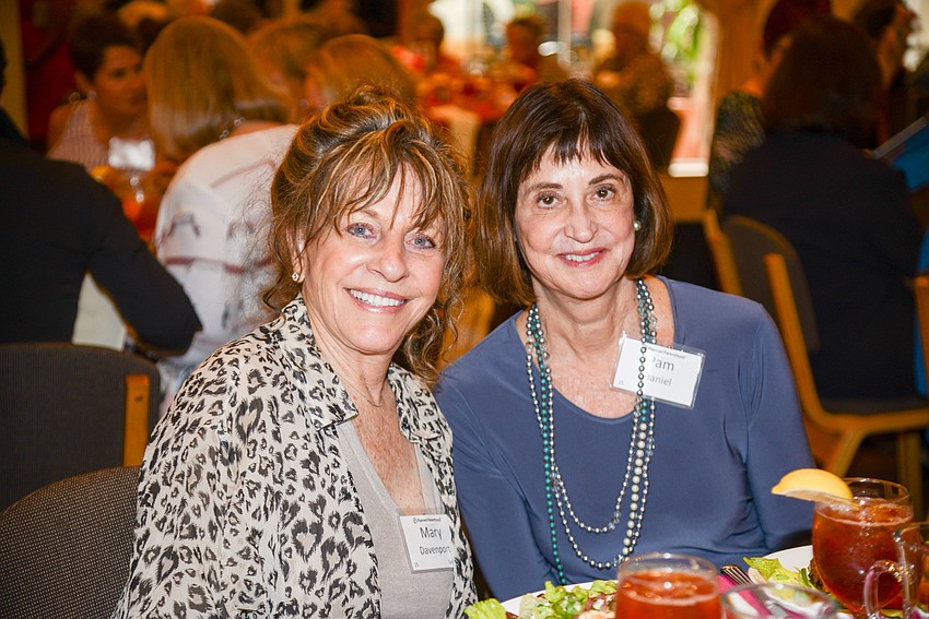 Mary Davenport and Pam Daniel