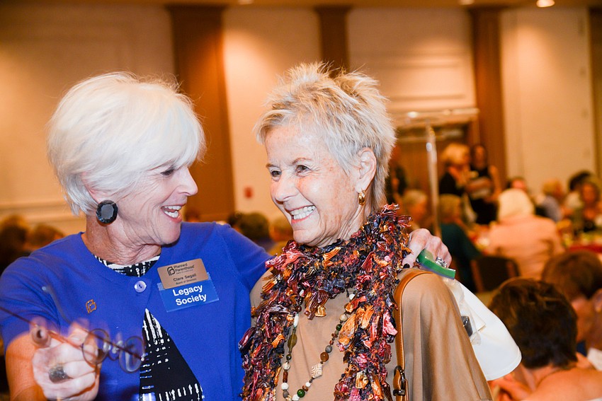 Clare Segall and Sarah Risher