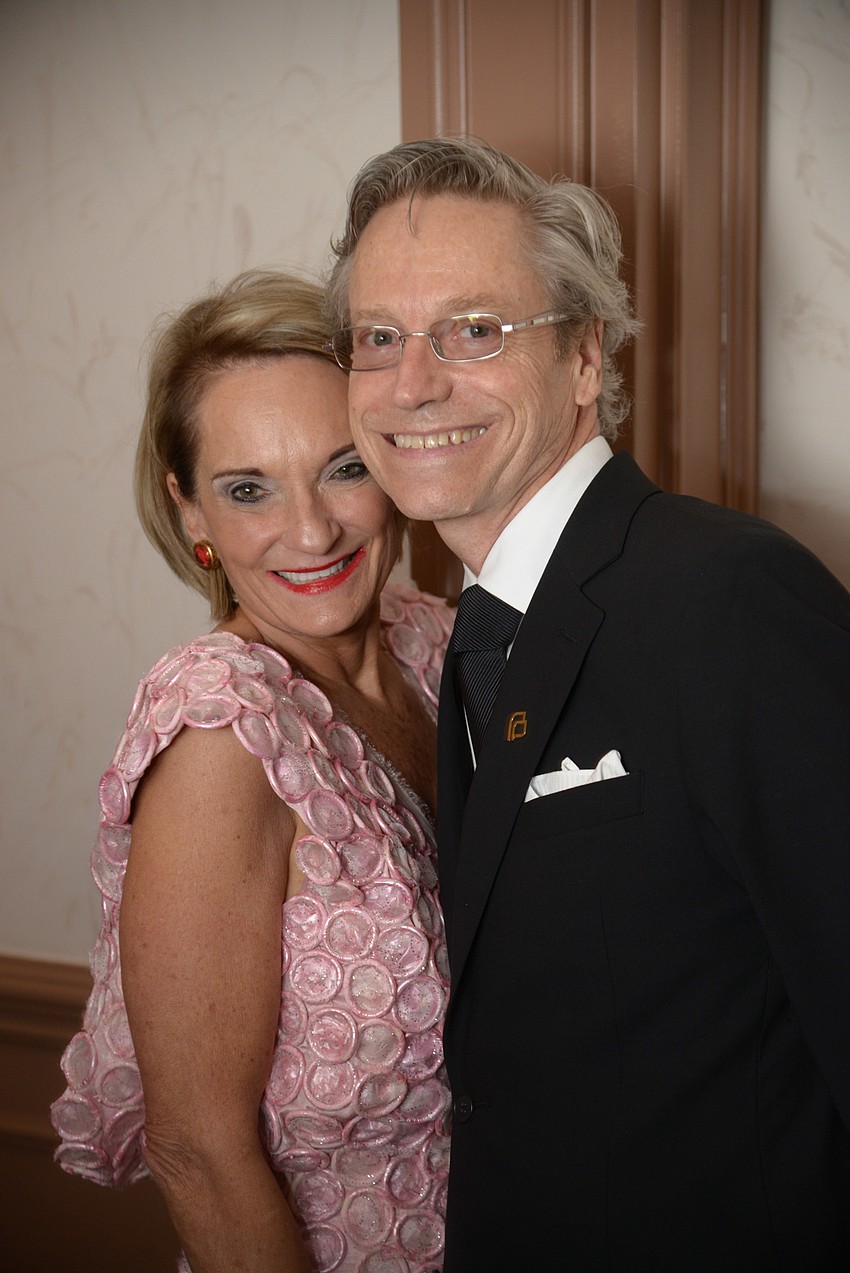 Eric Cross and Honoree Barbara Zdravecky