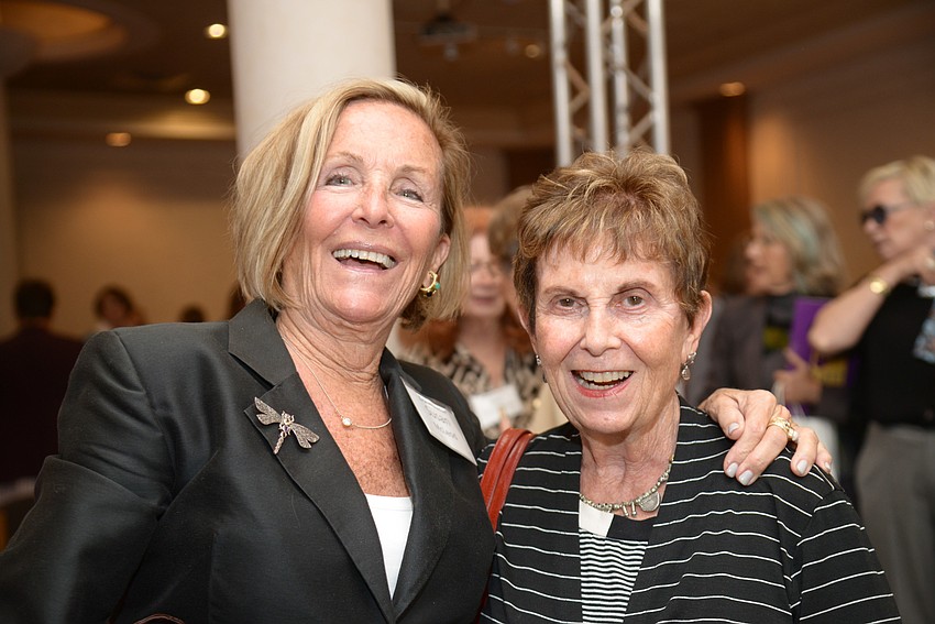 Nancy Roucher and Susan McLeod