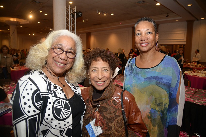 Helen McBean, Carol Poteat-Buchanan and Pat Lemlle