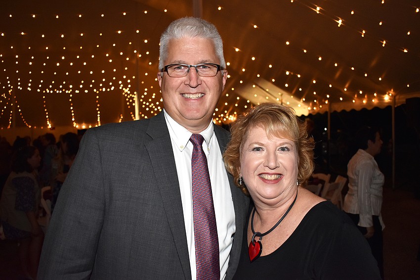 Chairman Michael Scott and Chairwoman Lori Solomon