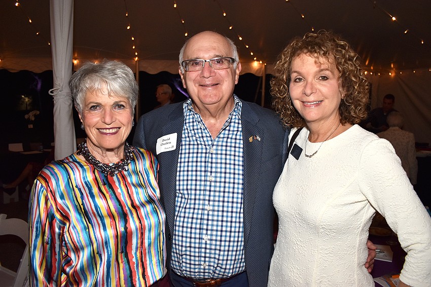 Edie and David Chaifetz with Ilene Fox