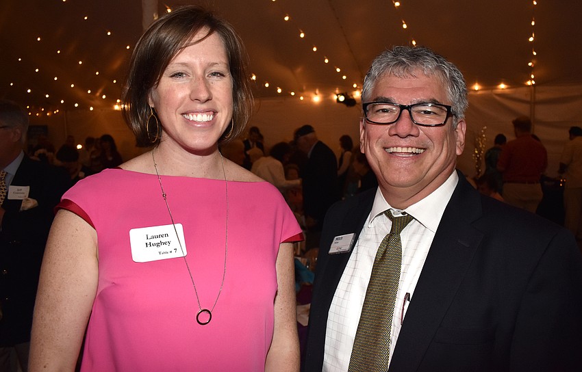 Lauren Hughey and Mitch Helton