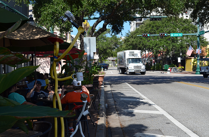 The city is considering a policy that would regulate the streets commercial trucks could use as through routes.