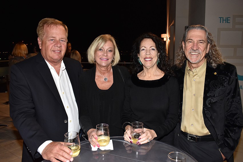 John and Chris Sancin and Monica and Ai Streacker