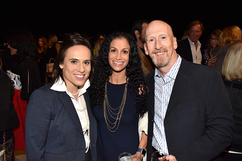 Brooke Kernan with Sara and Larry Winer