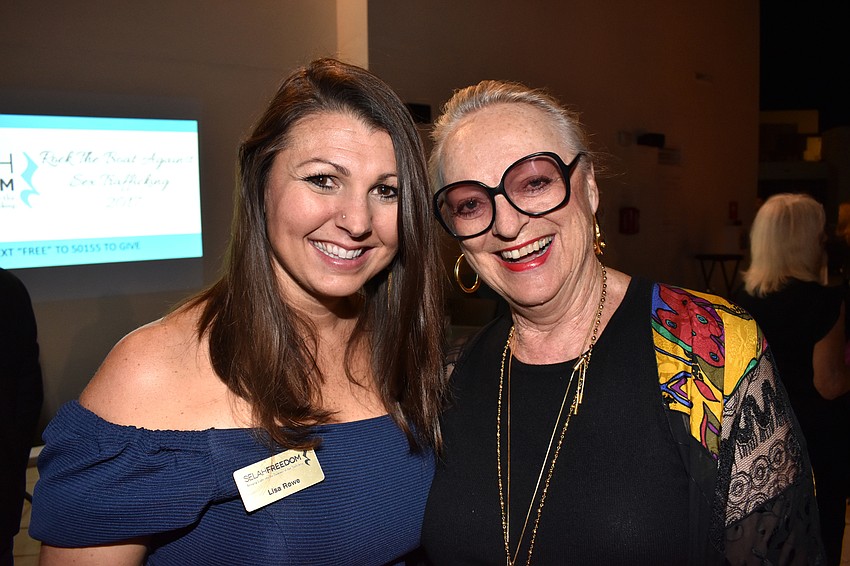 Lisa Rowe and Sheila Nemes