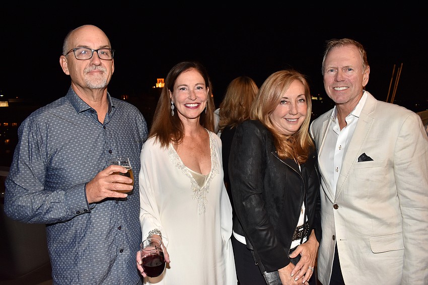 Steve and Karen Roth with Lola White and Jeff Gundersen