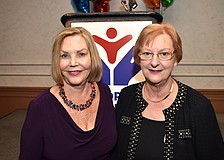 Children's Guardian Fund President Carol Belmont and Chairwoman Jasmine Candlish