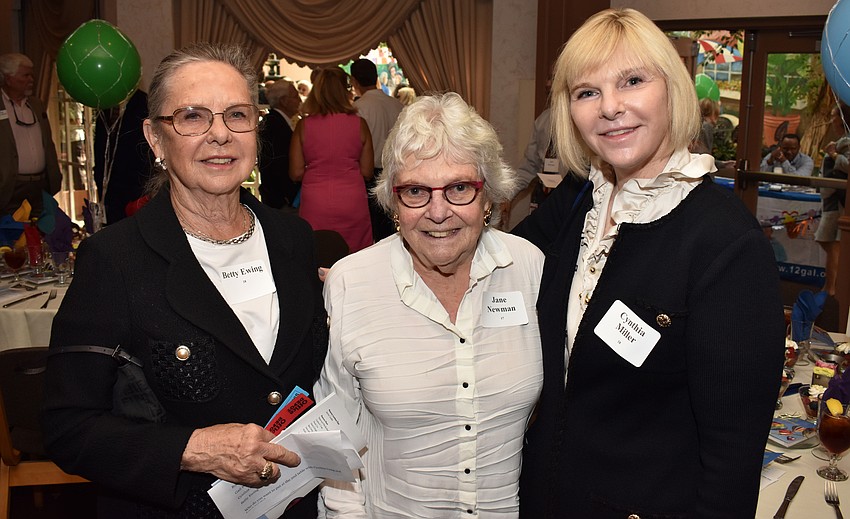 Betty Ewing, Jane Newman and Cynthia Miller