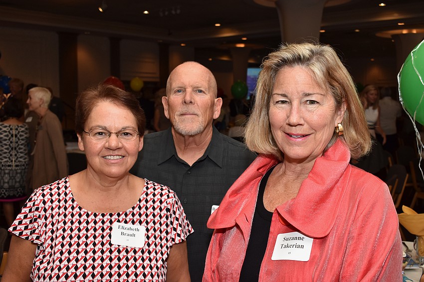 Elizabeth and Bobby Brault and Suzanne Takerian