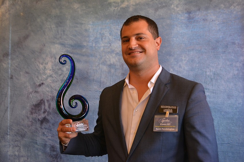 Keith Pandeloglou of Lakewood Ranch Community Activities stood above the rest as Young Professional of the Year.