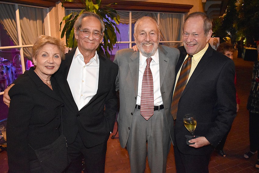 Fran and Jack Braverman with Alan Bandler and Ken Newmark