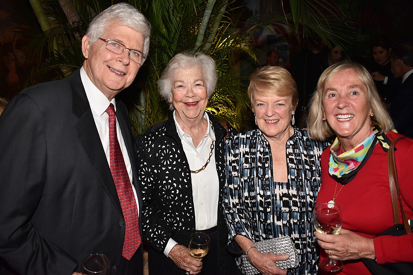 Michael Brown, Isabelle Norton, Carolyn Johnson and Meg Lowman
