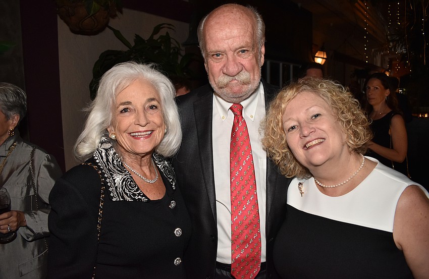 Graci McGillicuddy with Tom and Debbie Trimble