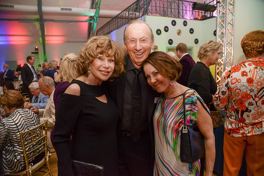 Shelley and Sy Goldblatt with Patricia Caswell