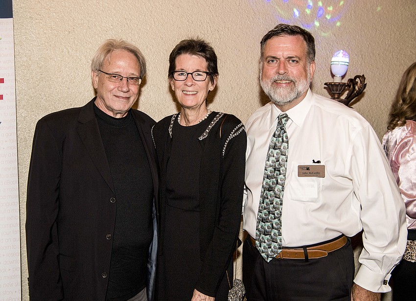 Jim and Hilary Keaton with John McCarthy