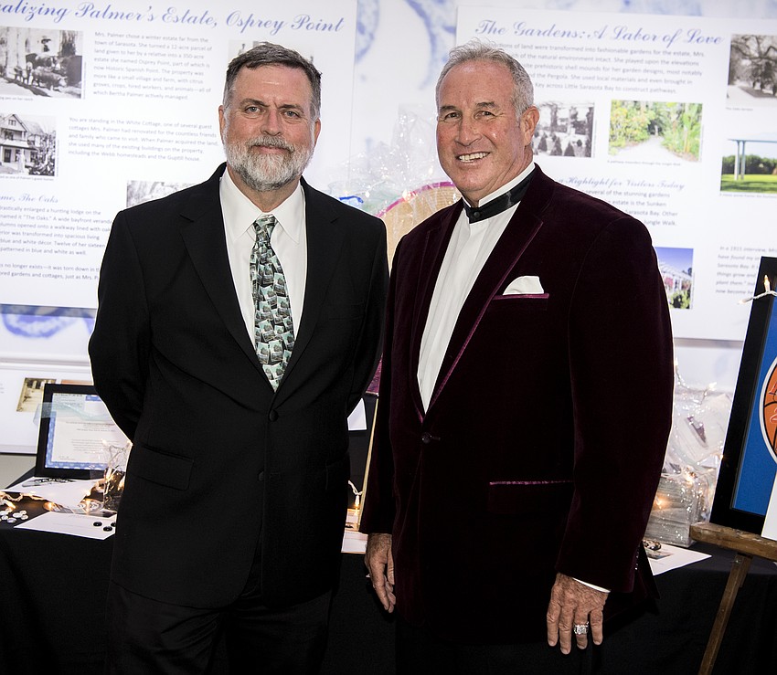 John McCarthy and emcee CJ Fishman