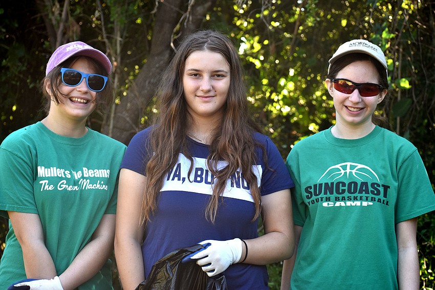 Abby Alcock, Miriam Baram and Katie Alcock