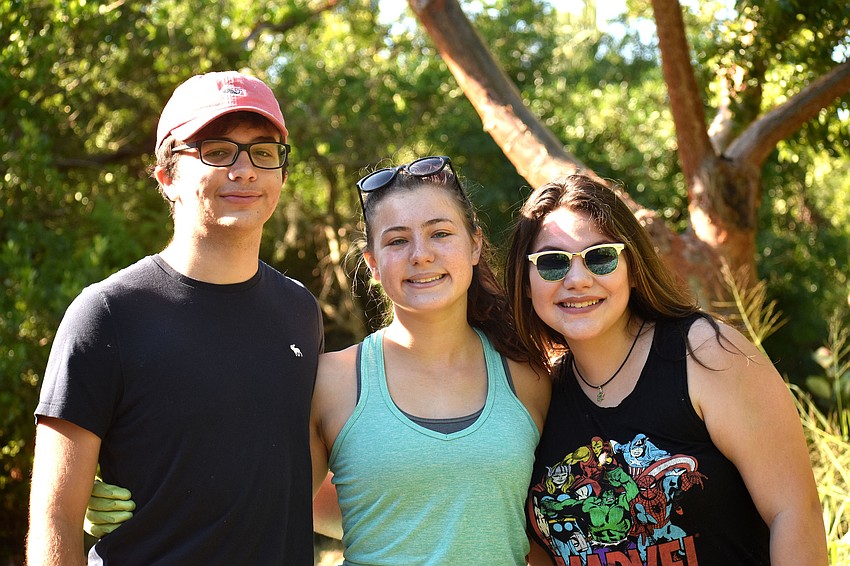 Jordan Elliott, Tayla Rosenthal and Bekah Spiegelman