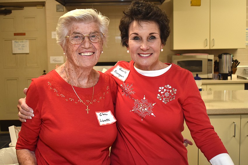 Gloria Lionette and Sandy Finnegan