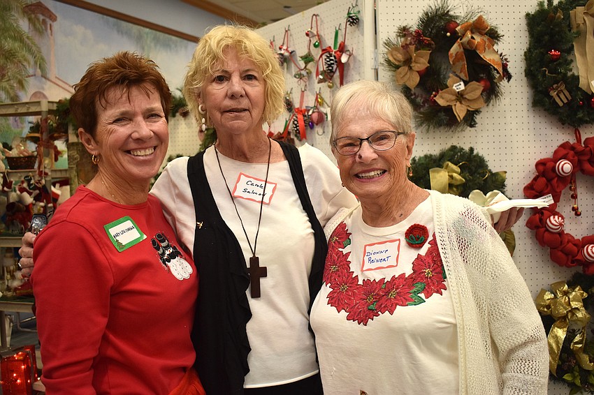 Mary Lou Ivaska, Carole Salmon and Dionne Reinert