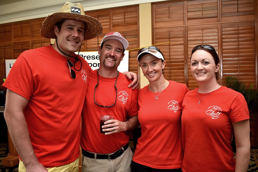 Zach Schield, Brian Kolesa, Missina Cutting and Abby Kolesa