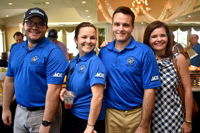 Charles Savidge, Jennifer Bartlett, K.C. Bartlett and Jessica Savidge