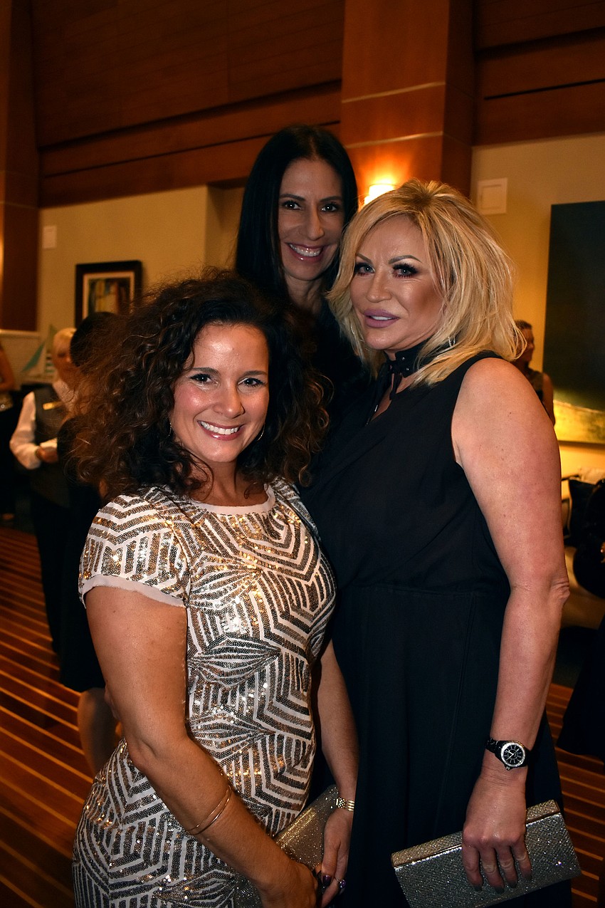 Nancy Cason, Leticia Carney and Joanna Roberti