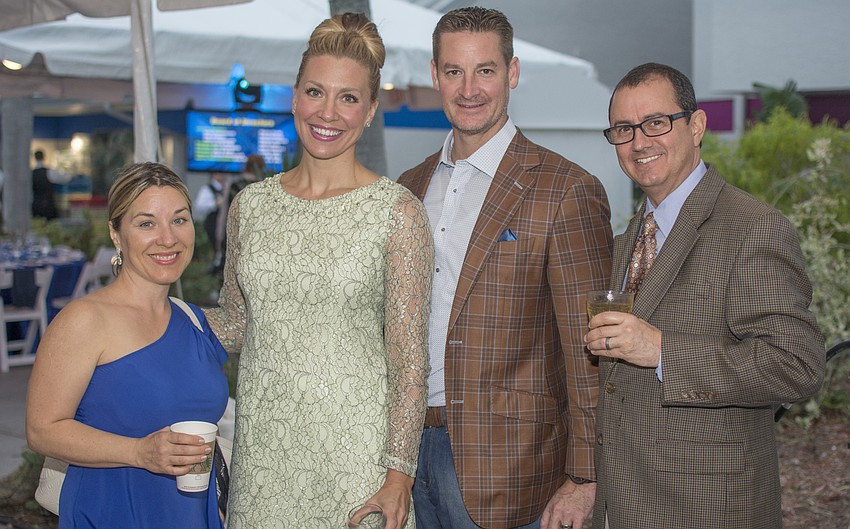 Valarie Delieto, Jennifer Steube, Greg Steube and Lee Delieto, Jr.