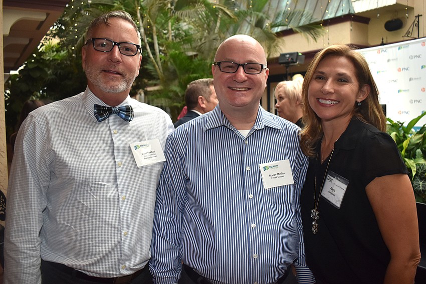 Paul Parker, Stacey Mathis and Angie Covington