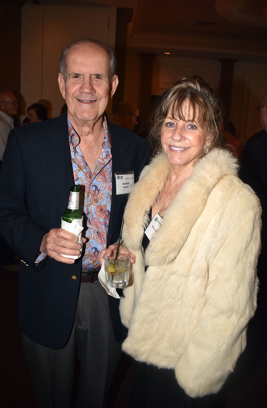 Sanford Goldman and Mary Davenport