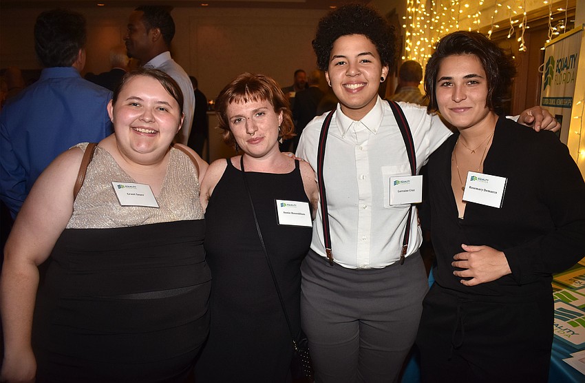 Grant Sauer, Annie Rosenblum, Lorraine Cruz and Rosemary Demarco