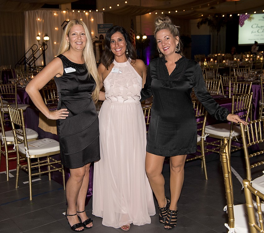 Tanya Orr, Yolanda Mancher and Nikki Logan Curran