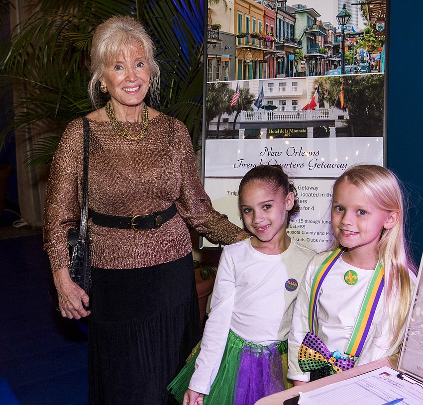 Joan Crowley with Laura and Ziarre