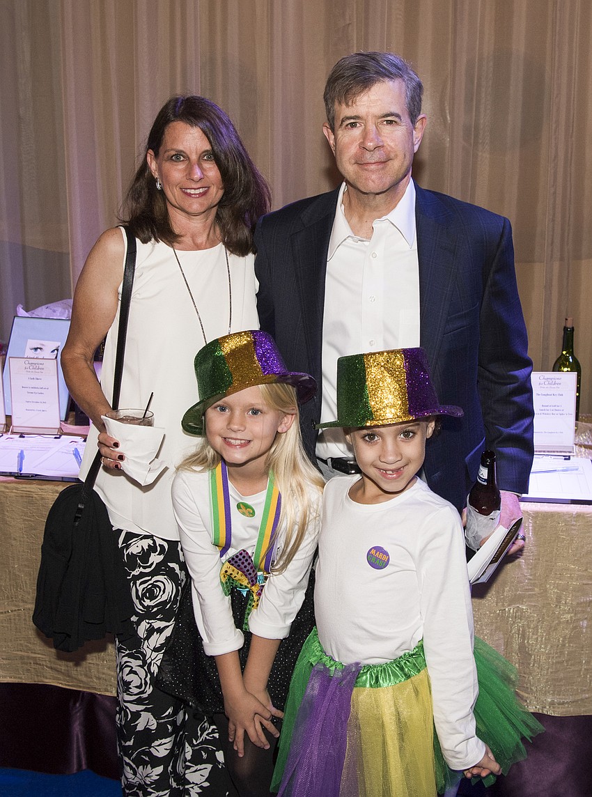 Gail and Joel Walters with Laura and Ziarre