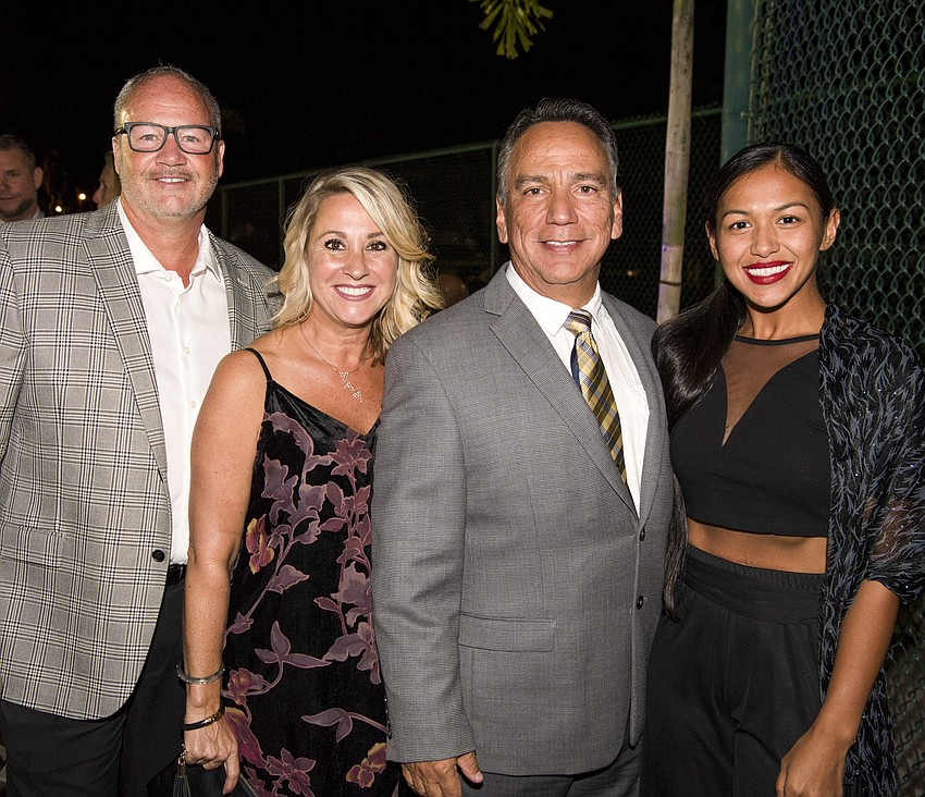 Howdy and Georgia Hudson, Jaime Di Domenico with Sheena Palascos