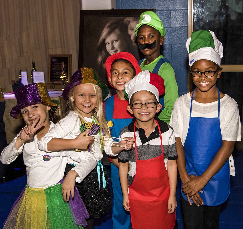 The Boys and Girls Club kids were all smiles.