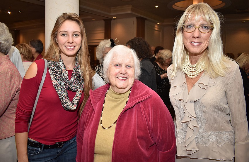 Joy Jux, Sally Faron and Jeanne Marie Hamil