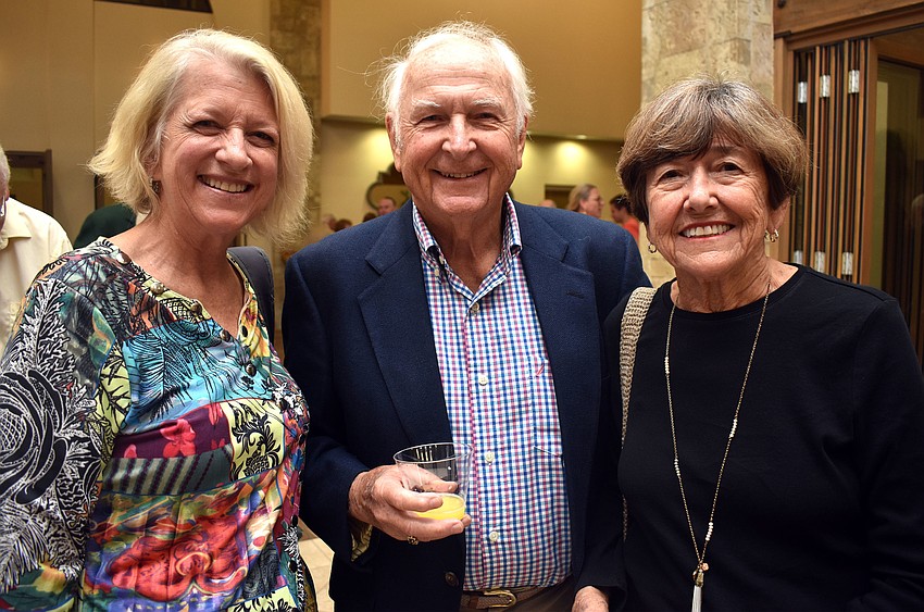 Liz Yerkes and Terry and Nancy Hart