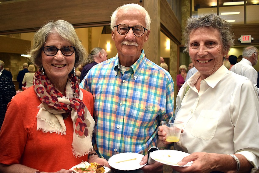 Ruth Meyes and Harold and Sherrie Erisman