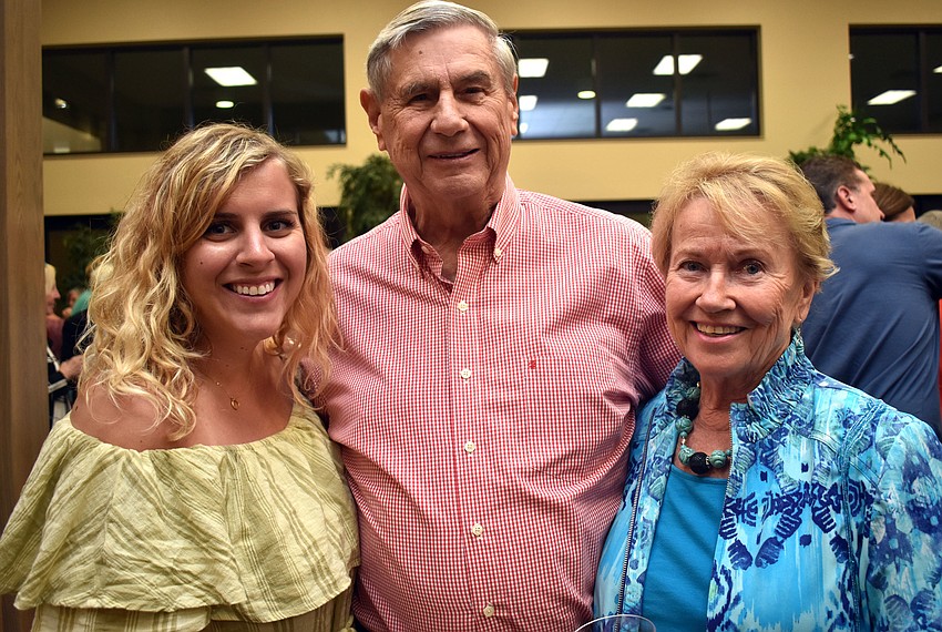 Alexa Masano with grandparents Tom and Sue Reese