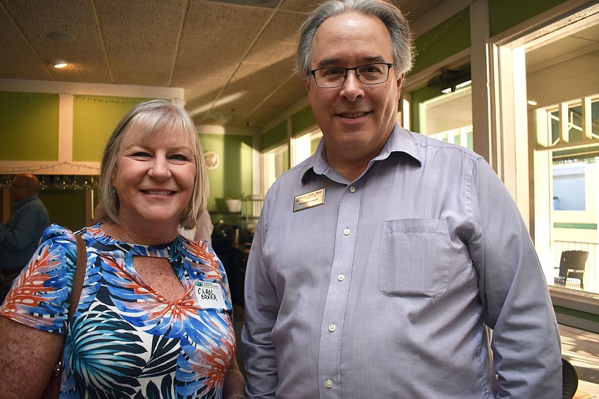 Carol Erker and Christopher Caswell