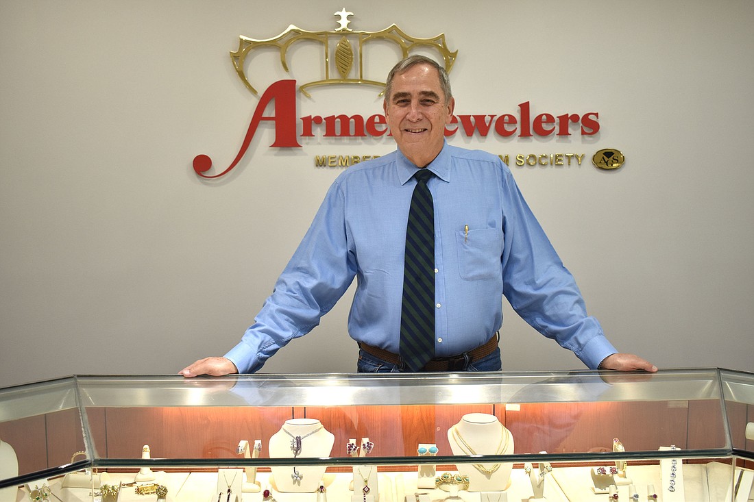 Michael Melnick is the second generation to operate the Armel Jewelers on St. Armands Circle.