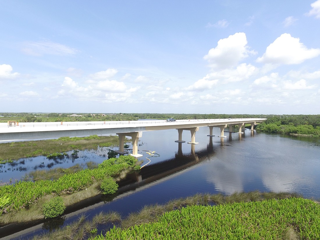 The Fort Hamer Bridge will help give rowing exposure in Lakewood Ranch and the surrounding area, Trish Chastain said. Photo courtesy Manatee County.